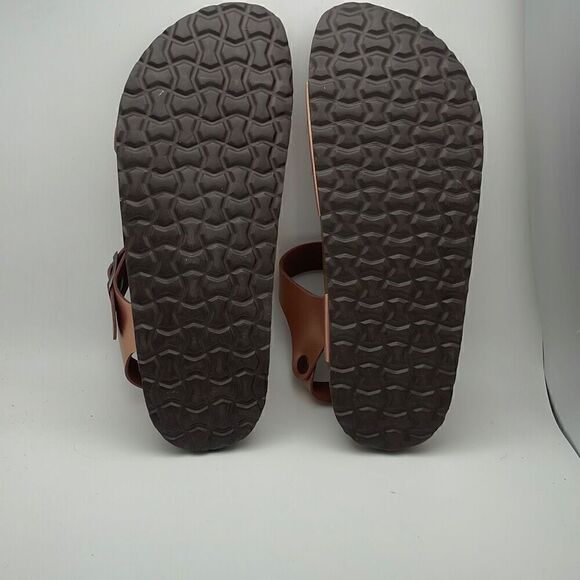 CUSHIONAIRE Women's Cork footbed Sandal SIZE 8 ROSEGOLD - Picture 8 of 8